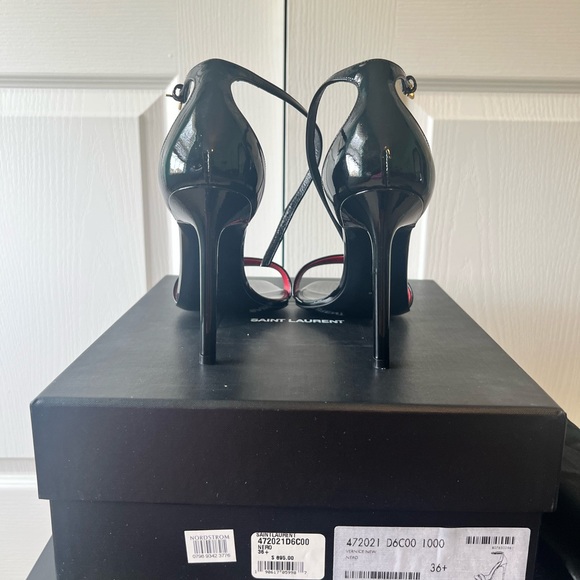 Great condition .. wore once ! Saint laurent amber strap sandal 6.5 - Picture 5 of 13